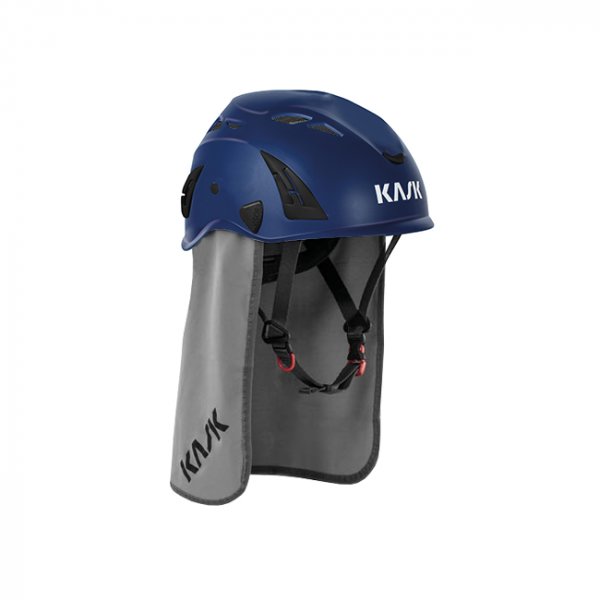 Kask Arbeitsschutzhelm mit Nackenschutz Superplasma AQ, EN 397, Gerüstbauhelm 