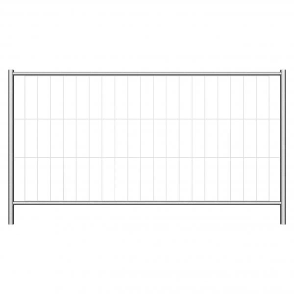 Mobilzaun / Bauzaun "Profi" Ausgleichselement 2,20 x 1,20 m  