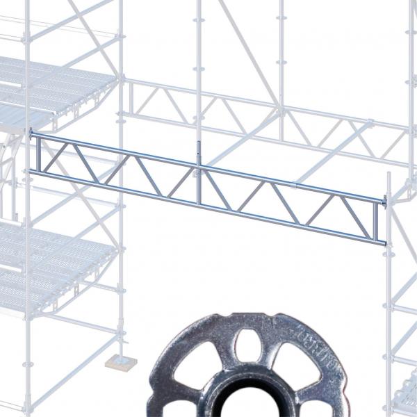 Gitterträger RINGSCAFF Stahl mit Rohrverbinder, 10 Stück 