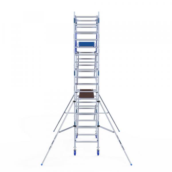 ASC Rollgerüst 90 Quick Lock, Arbeitshöhe 6,3 m 2.50 m Holz