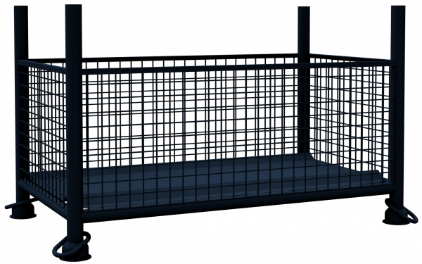 Gitterbox (Gitterboxpalette), 130 x 70 x 70 cm 