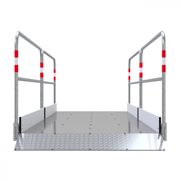Alu-Grabenbrücke 4,50 m lang, 1,30 m 