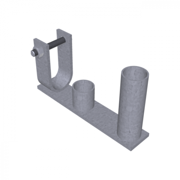 Drehgelenk Bauzauntor 