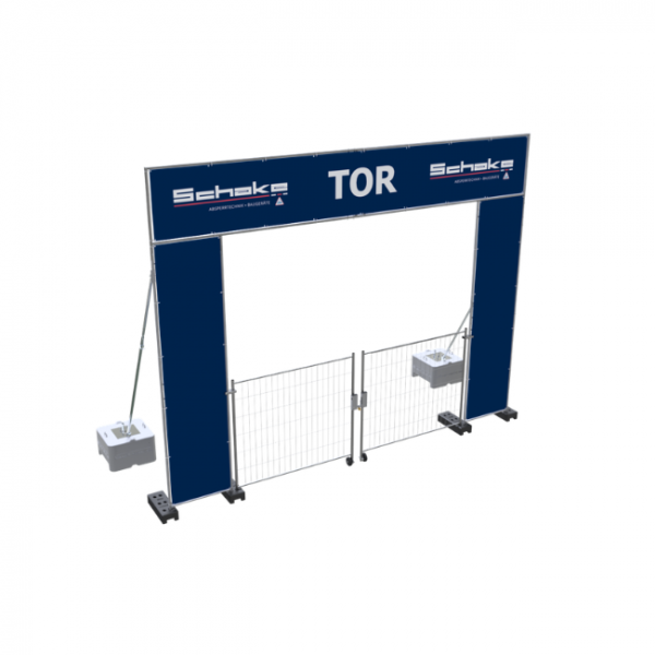 Mobilzaun / Bauzaun Einfahrtstor "Premium" 