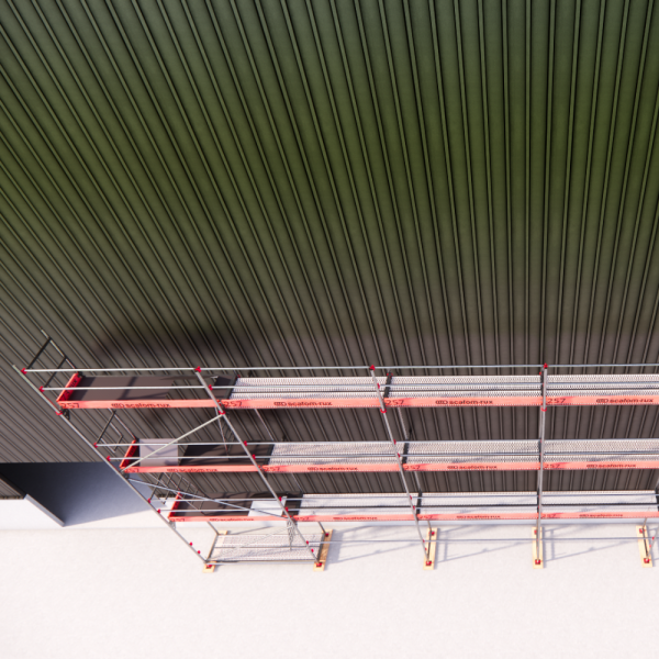 Rux Framescaff Fassadengerüst 131 m² | Komplettes Gerüstpaket - technisch kompatibel zu Layher 