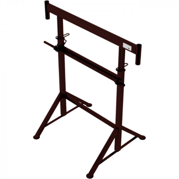 Kurbel-Gerüstbock K1200, lackiert B 1.20 m H 1.20-1.95 m