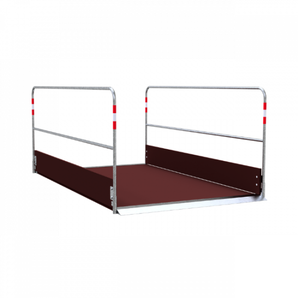 Grabenbrücke aus Holz 2,70 m x 1,50 m 