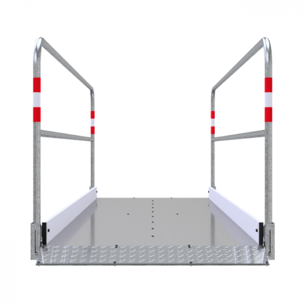 Grabenbrücke aus Aluminium, 1m breit 