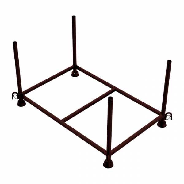 Stapelpalette, 143 x 87 x 70 cm lackiert