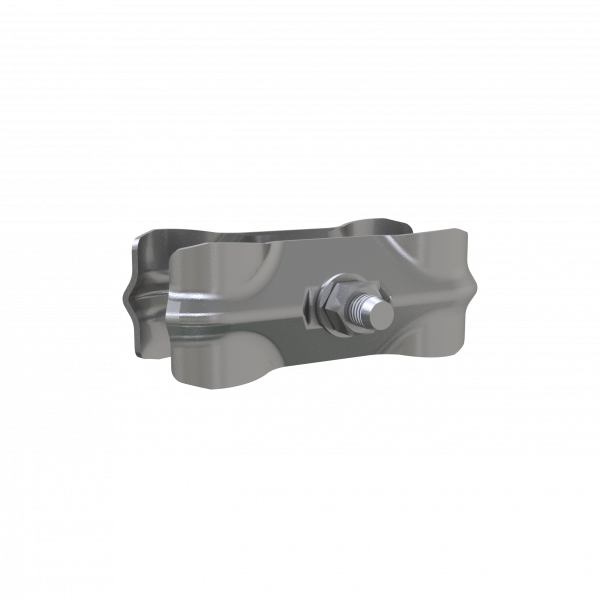 Verbindungsschelle für Mobilzaun / Bauzaun 2.50 mm