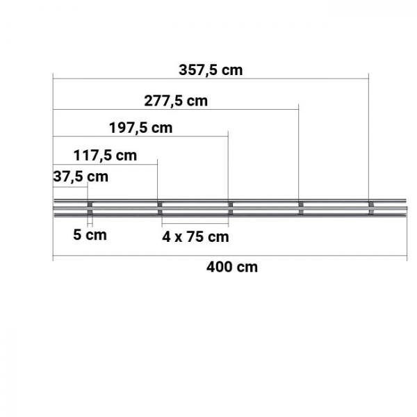Dreieckstütze 4,27 - 4,72 m | bis 102 kN belastbar, 10 Stück 