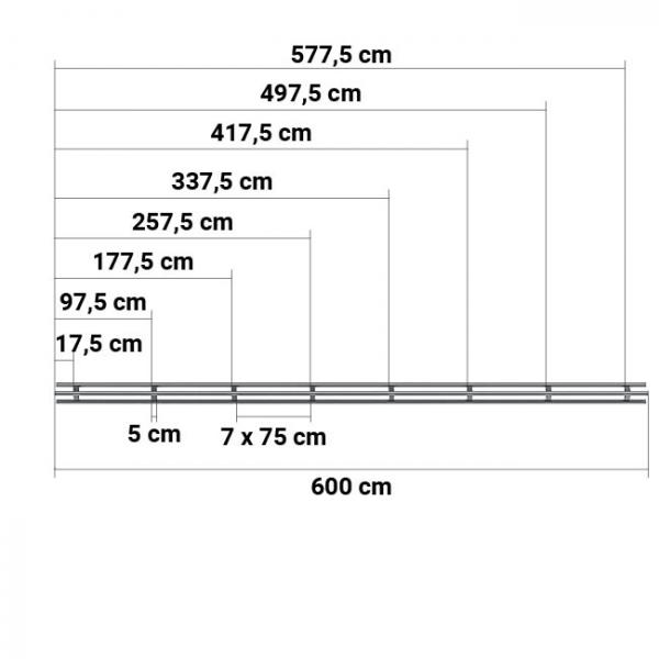 Dreieckstütze 6,27 - 6,72 m | bis 82 kN belastbar, 10 Stück 