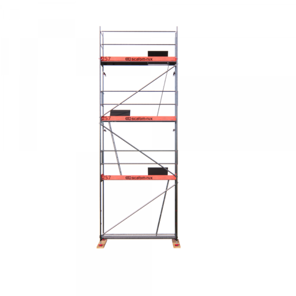 Rux Framescaff Fassadengerüst 29 m² | Komplettes Gerüstpaket - technisch kompatibel zu Layher 