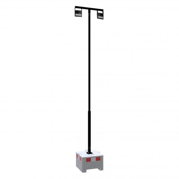 Lampenmast-Set 600 kg 