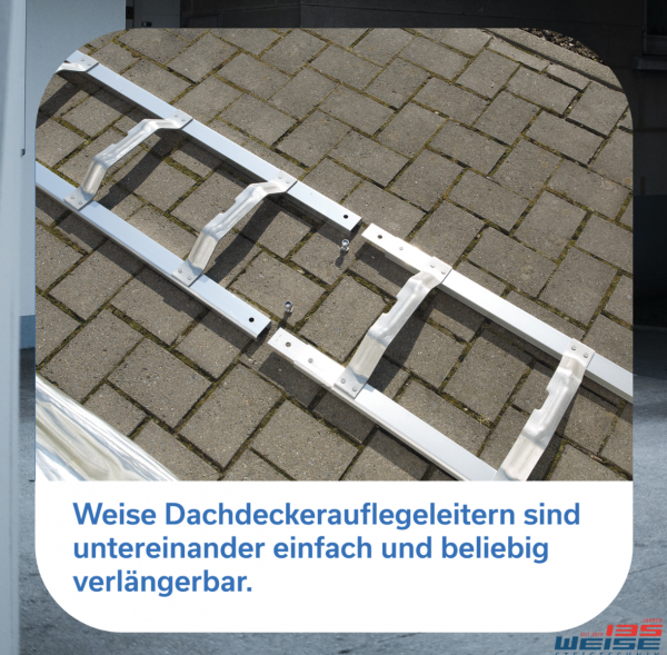 Weise Dachdecker-Auflegeleiter 