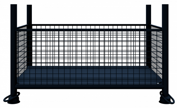 Gitterbox (Gitterboxpalette), 130 x 70 x 70 cm 