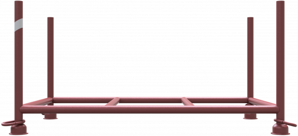 Stapelpalette, 150 x 87 x 60 cm lackiert 