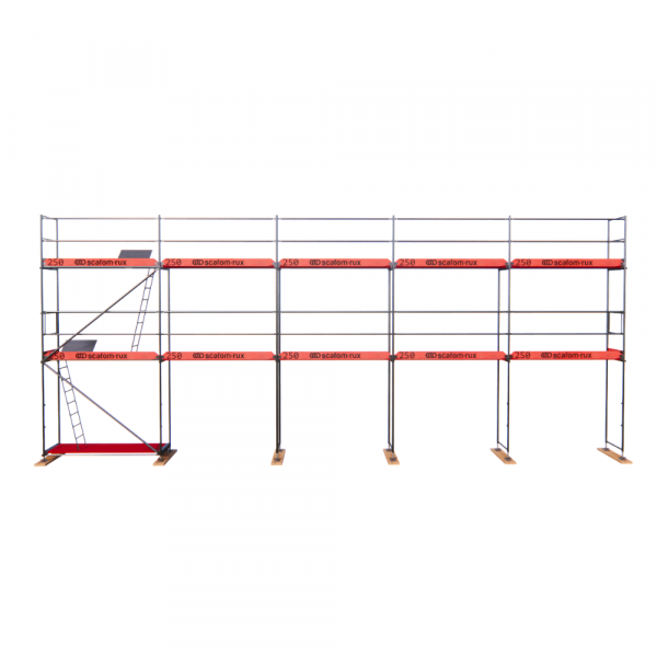 Rux Super Fassadengerüst 81m² | Komplettes Gerüstpaket – Feldlänge 2,5 m 
