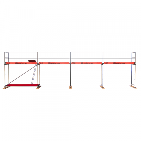 Rux Super Fassadengerüst 52m² | Komplettes Gerüstpaket – Feldlänge 3,00 m 