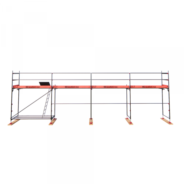 Rux Framescaff Fassadengerüst 45 m² | Komplettes Gerüstpaket - technisch kompatibel zu Layher 