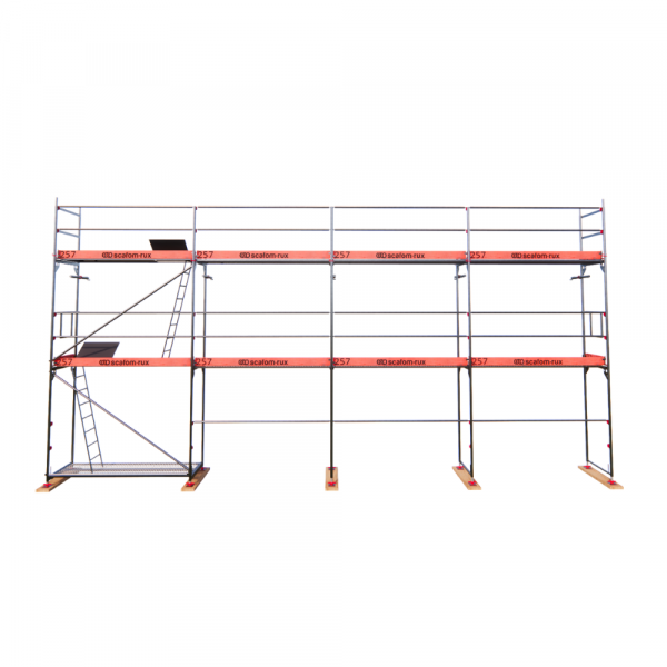 Rux Framescaff Fassadengerüst 68 m² | Komplettes Gerüstpaket - technisch kompatibel zu Layher 