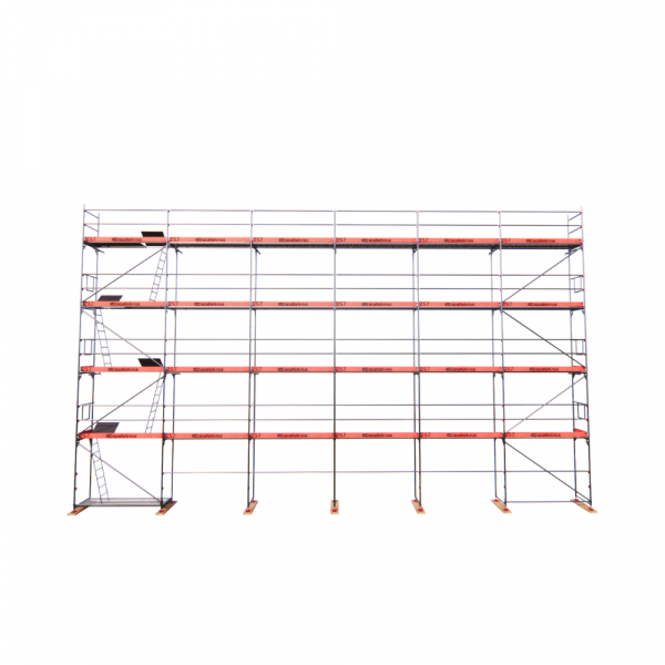 Rux Framescaff Fassadengerüst 164 m² | Komplettes Gerüstpaket - technisch kompatibel zu Layher 