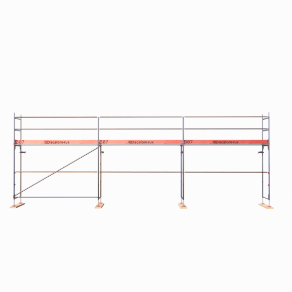 Rux Framescaff Fassadengerüst 41 m² | Komplettes Gerüstpaket - technisch kompatibel zu Layher 