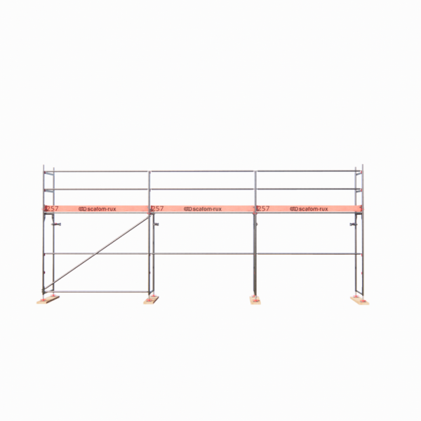 Rux Framescaff Fassadengerüst 35 m² | Komplettes Gerüstpaket - technisch kompatibel zu Layher 
