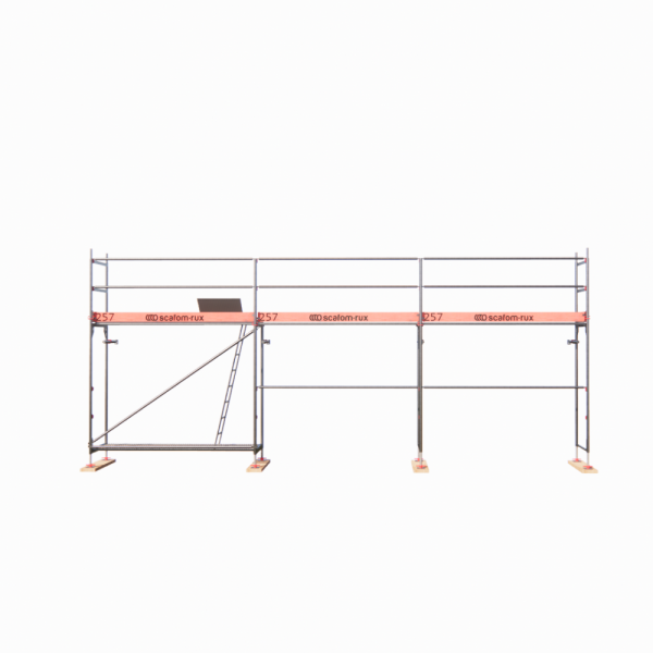 Rux Framescaff Fassadengerüst 35 m² | Komplettes Gerüstpaket - technisch kompatibel zu Layher 