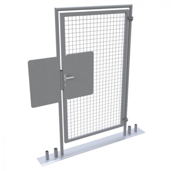 Mobilzaun / Bauzaun Tür Komfort 