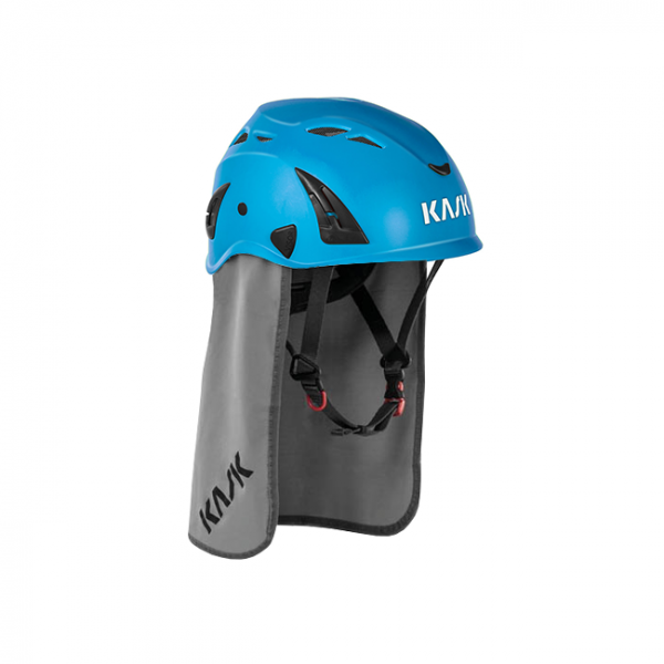 Kask Arbeitsschutzhelm mit Nackenschutz Superplasma AQ, EN 397, Gerüstbauhelm 