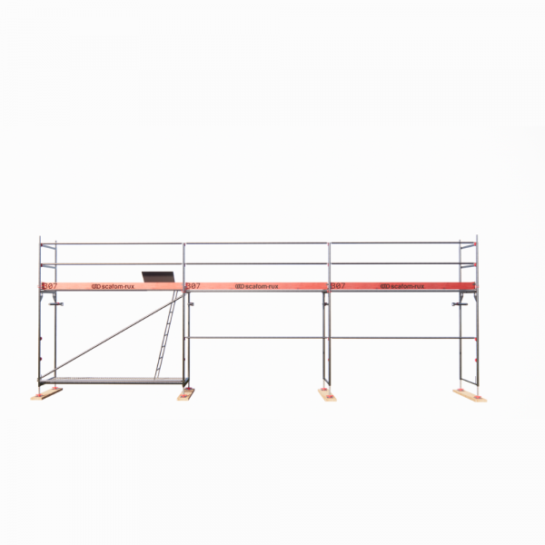 Rux Framescaff Fassadengerüst 41 m² | Komplettes Gerüstpaket - technisch kompatibel zu Layher 