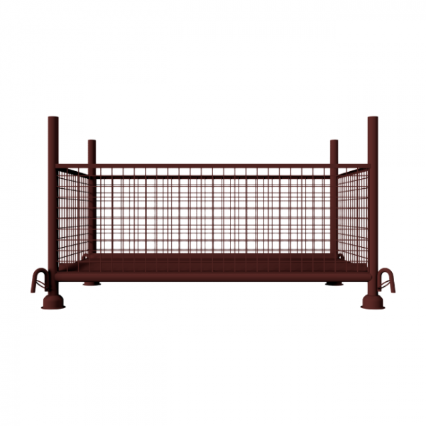 Gitterbox (Gitterboxpalette), 143 x 87 x 70 cm verzinkt