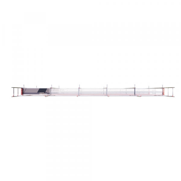 Rux Framescaff Fassadengerüst 111 m² | Komplettes Gerüstpaket - technisch kompatibel zu Layher 