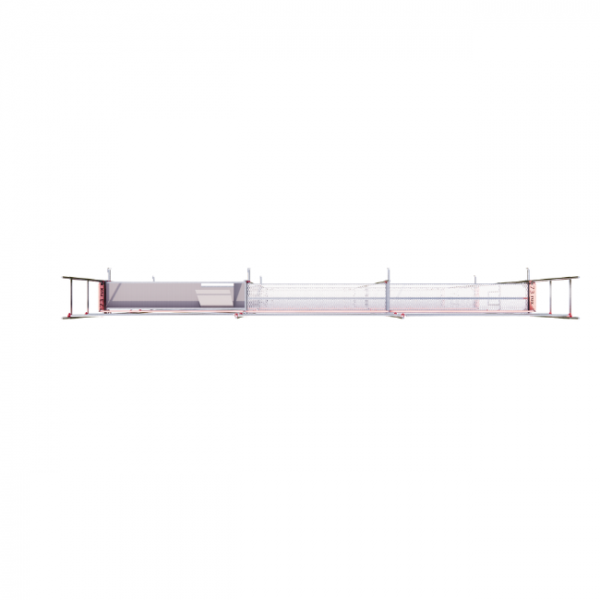 Rux Framescaff Fassadengerüst 82 m² | Komplettes Gerüstpaket - technisch kompatibel zu Layher 