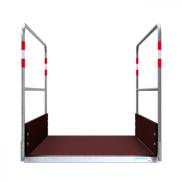 Grabenbrücke aus Holz, 1,00 m breit 