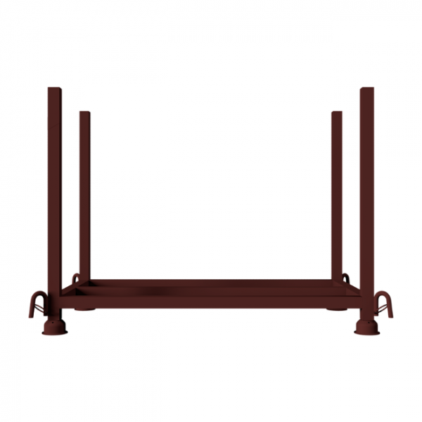 Stapelpalette für Fußplatten, 130 x 63 x 90 cm 