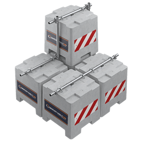 Betonblock / Betongewicht 1 t, 80x80x80 cm 