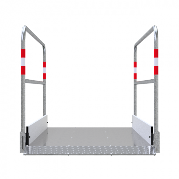 Grabenbrücke aus Aluminium, 1m breit 