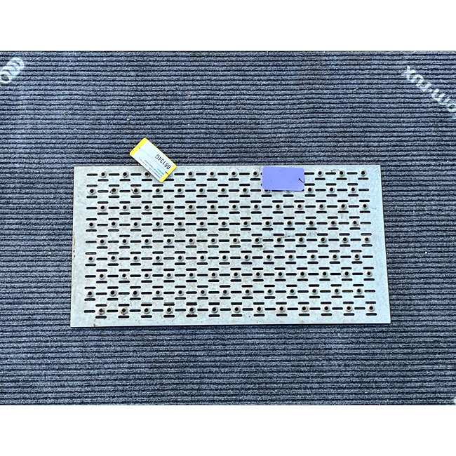 Abdeckblech 0,85 x 0,45 m flach, gebraucht 