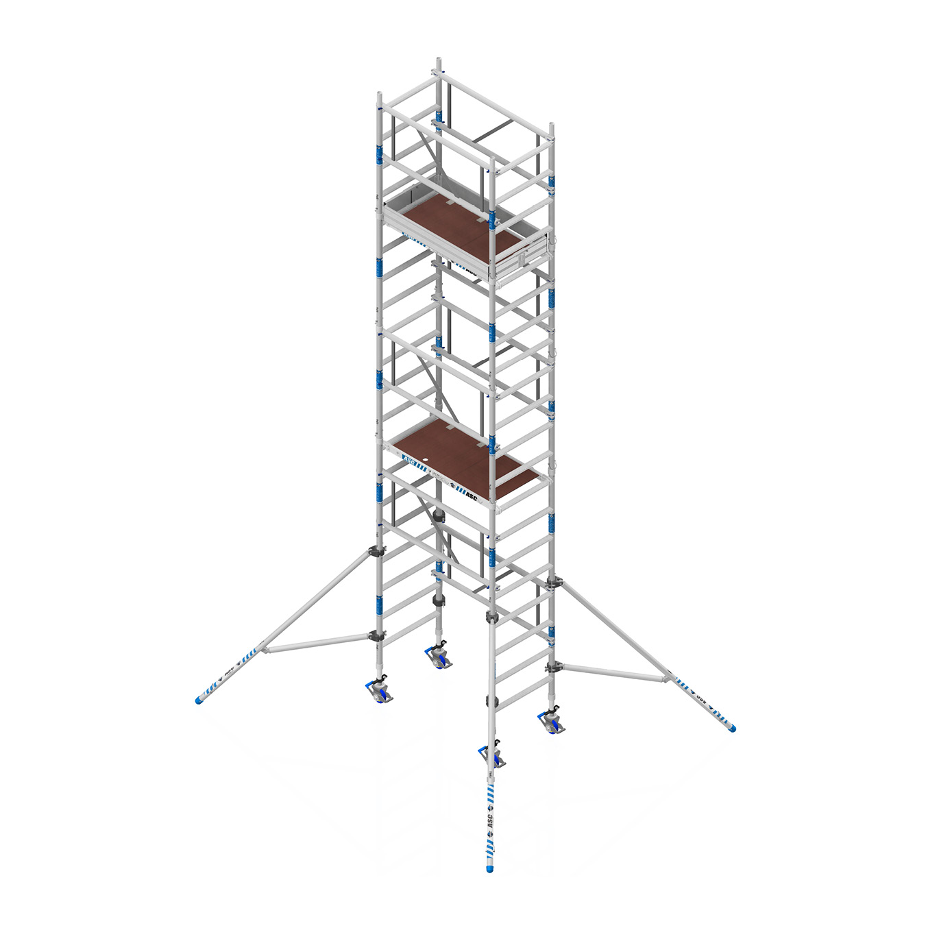 ASC XS-Tower, Arbeitshöhe 6,20 m 