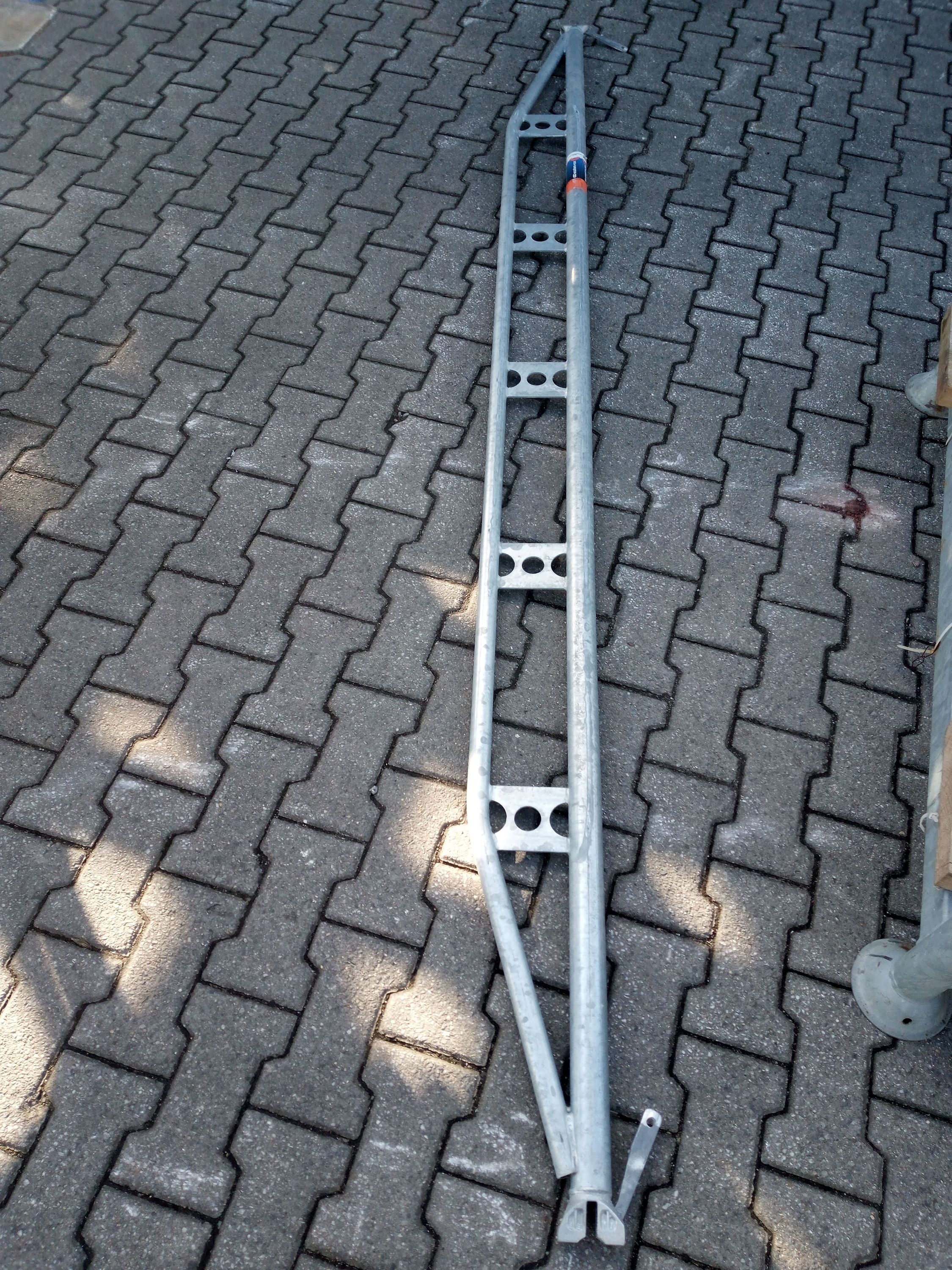 Doppel-Rohrriegel Ringscaff 3,00 m, gebraucht 