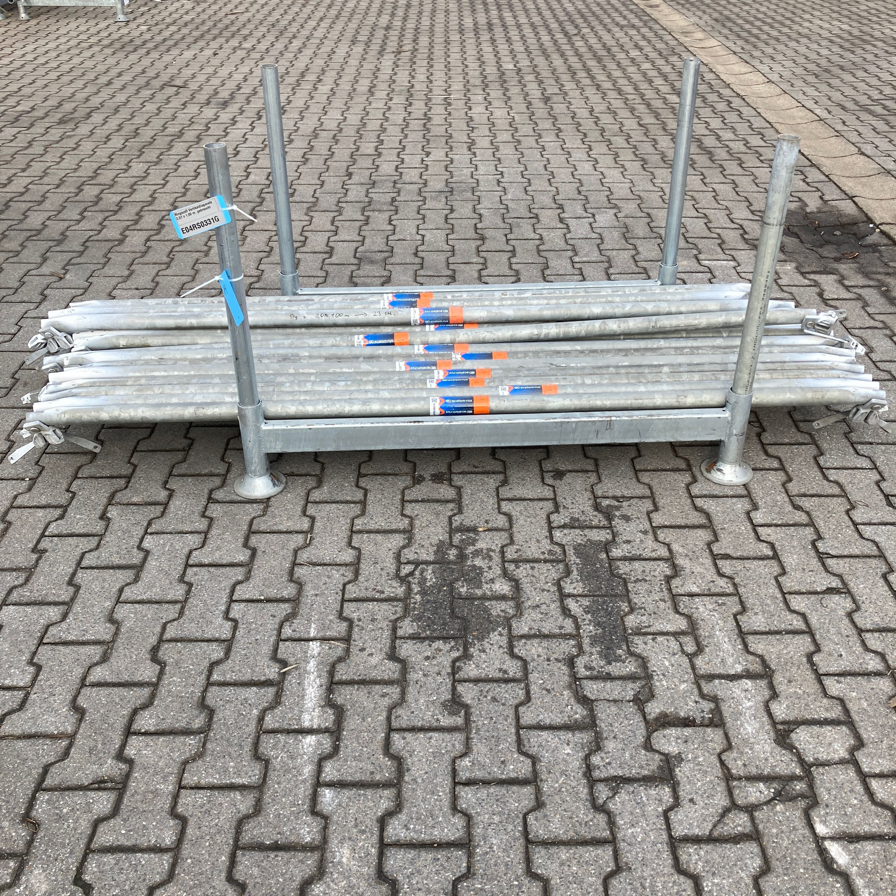 Ringscaff Vertikaldiagonale 2,07 x 1,00 m, gebraucht 