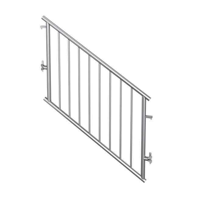 Ringscaff Füllstabgeländer schräg 1,50 x 1,10 m 