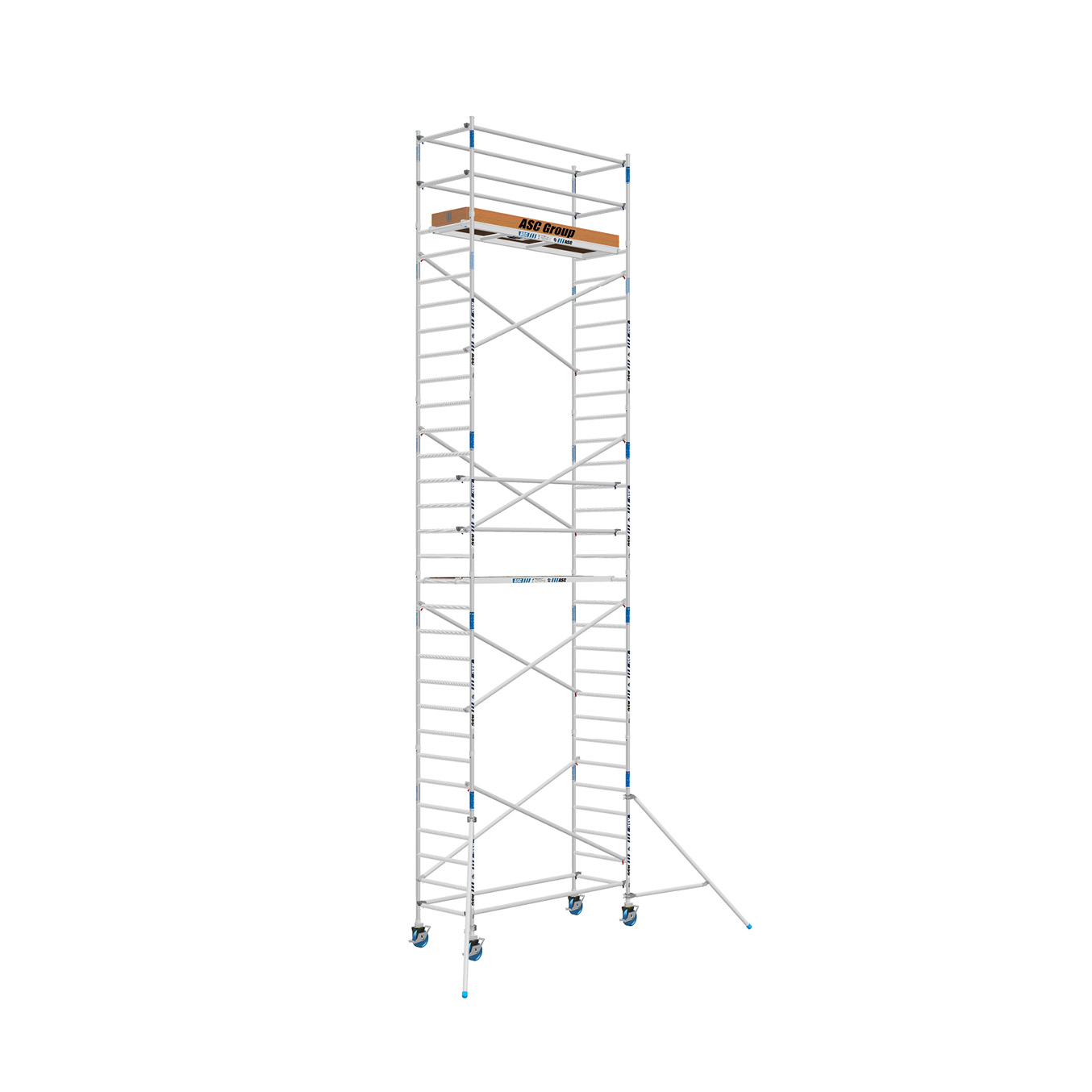 ASC Rollgerüst 90 Quick Lock, Arbeitshöhe 10,3 m 