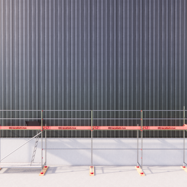 Rux Framescaff Fassadengerüst 45 m² | Komplettes Gerüstpaket - technisch kompatibel zu Layher 