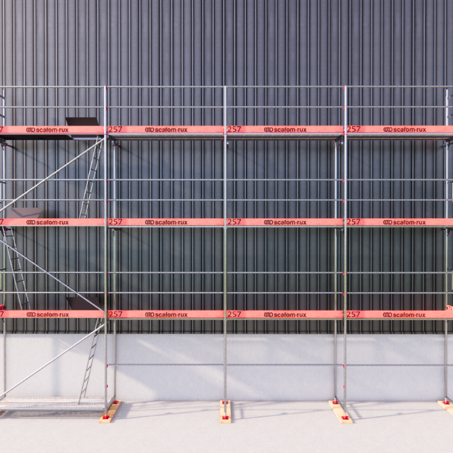 Rux Framescaff Fassadengerüst 90 m² | Komplettes Gerüstpaket - technisch kompatibel zu Layher 