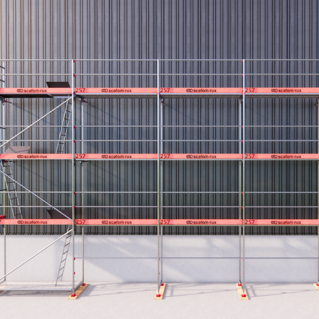 Rux Framescaff Fassadengerüst 111 m² | Komplettes Gerüstpaket - technisch kompatibel zu Layher 