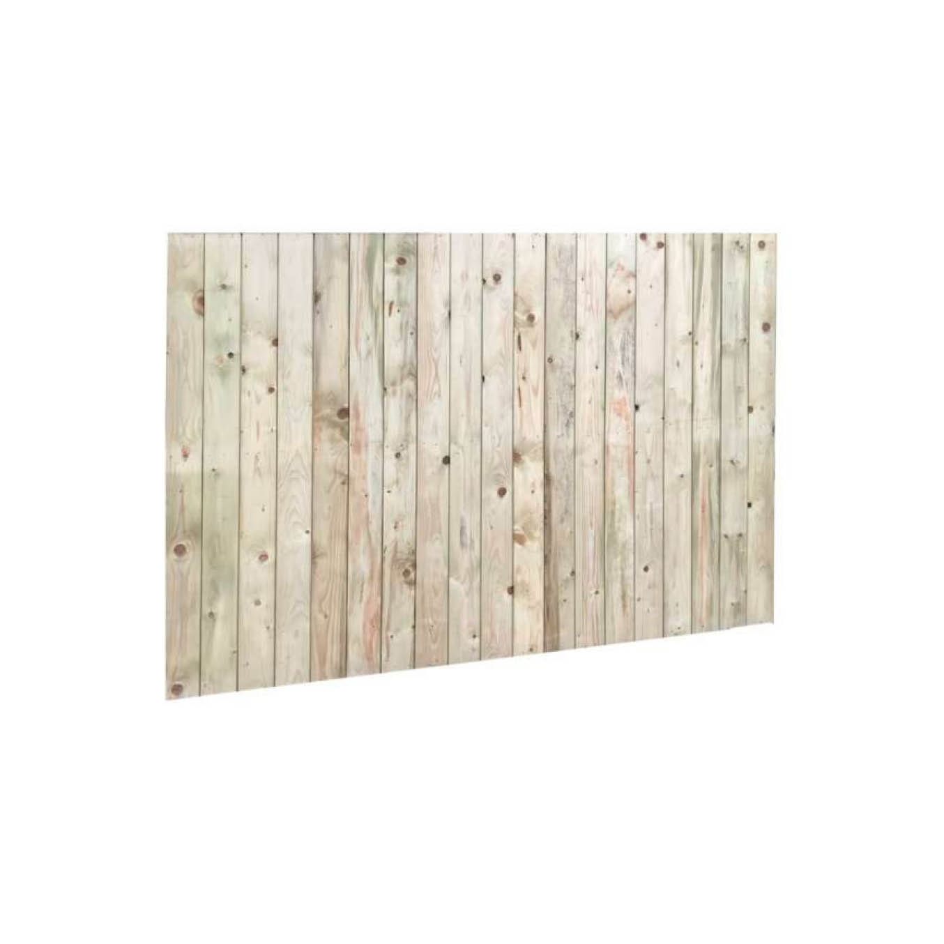 Holzbauzaun Zaunelement 2,50 x 2,00 m 