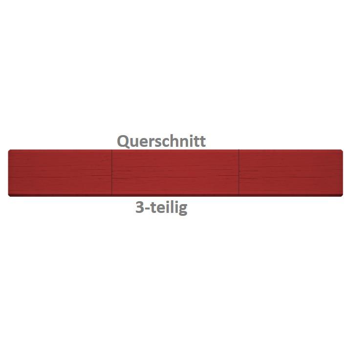 Spezial-Gerüstbohle aus Holz 24 x 4,5 cm (BxH) rot imprägniert 2.50 m